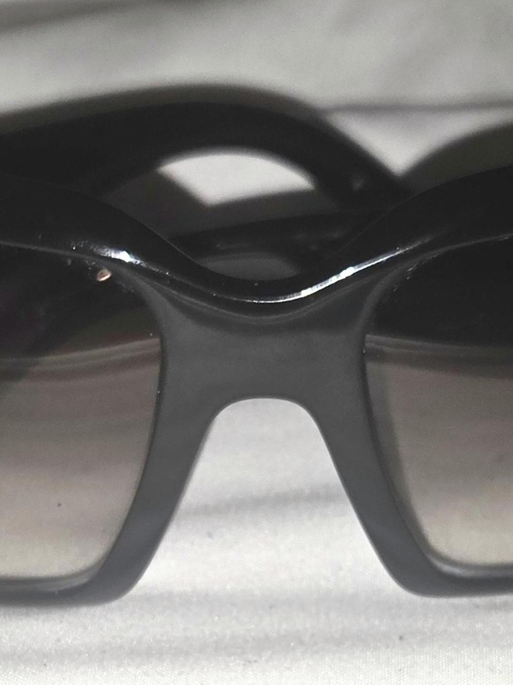 Dior Black Sunglasses with Gradient Smoke Lenses